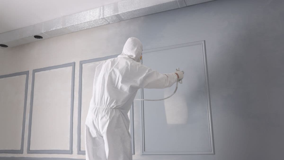 Latex spuiten en schilderwerk